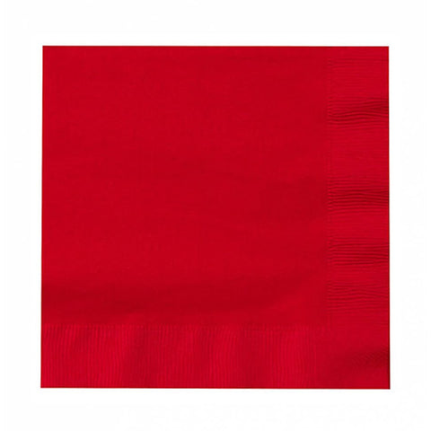 Paloma 2 Ply Red Napkins (Pack of 50)