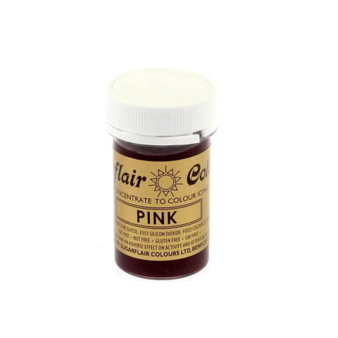 Sugarflair Spectral Paste Colour - Pink 25g - SUGARSHACK