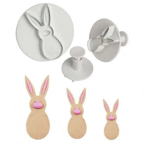 Novelty Plunger Cutter - S/M/L Rabbit Set of 3