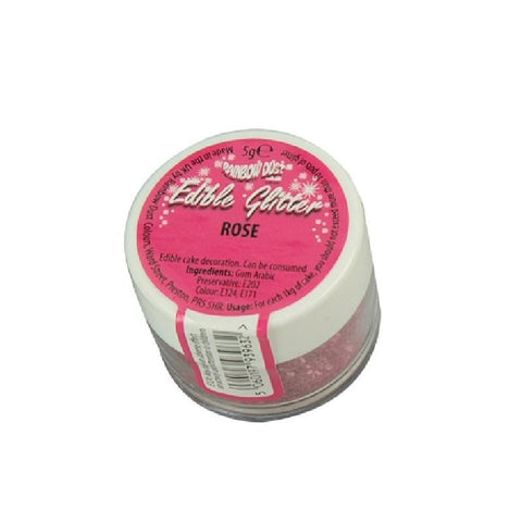 Rainbow Dust Edible Glitter - Rose 5g []