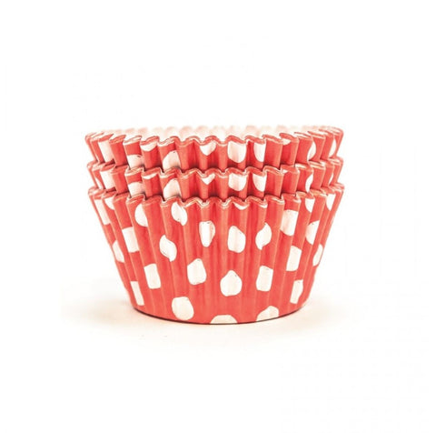 Red Polka Dot Cupcake Cases - Pack of 180