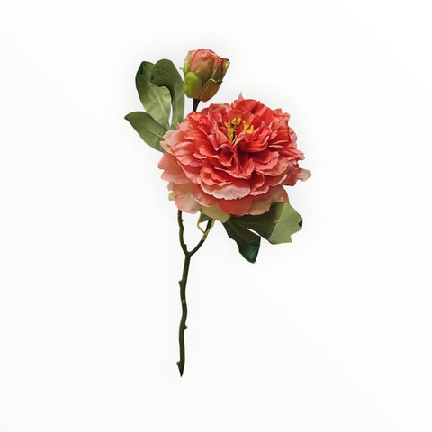 Extra Large Peony - Dark Peach