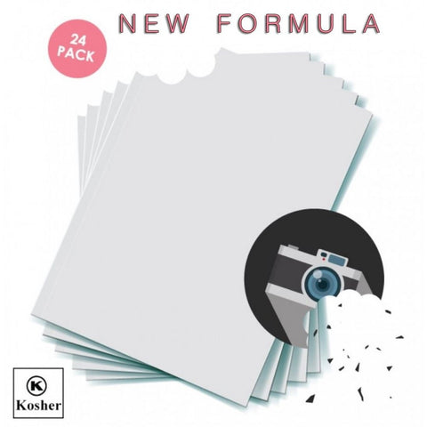 Sugar Shack New Formula A4 Edible Icing Sheets - Pack of 24
