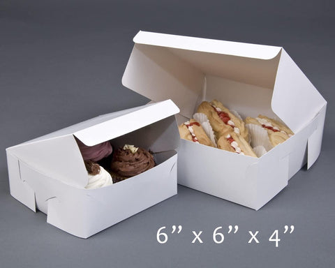 1 x Flat Folding Box 6 x 6 x 4 Inch