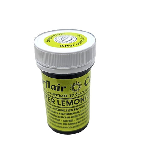 Sugarflair Spectral Paste Colour - Bitter Lemon/Lime 25g []