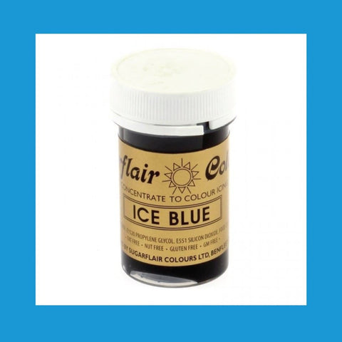 Sugarflair Spectral Paste Colour - Ice Blue 25g []