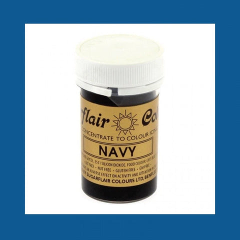 Sugarflair Spectral Paste Colour - Navy 25g []