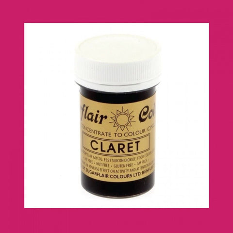 Sugarflair Spectral Paste Colour - Claret 25g