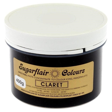 Sugarflair Spectral Paste Colour - Claret Bulk 400g []