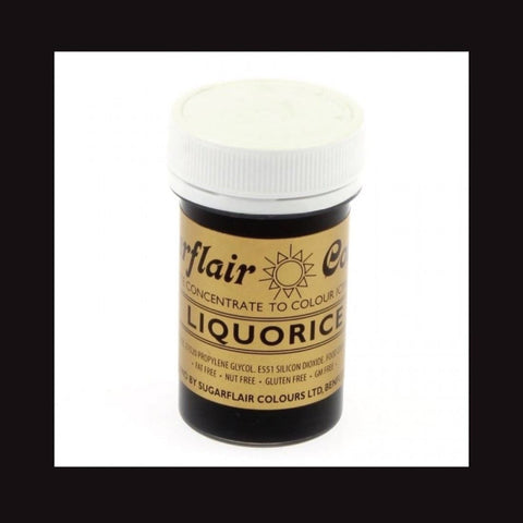 Sugarflair Spectral Paste Colour - Liquorice 25g []