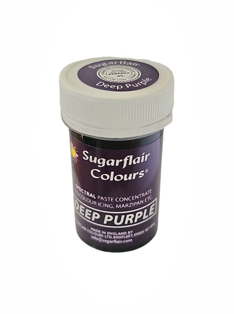 Sugarflair Spectral Paste Colour - Deep Purple 25g