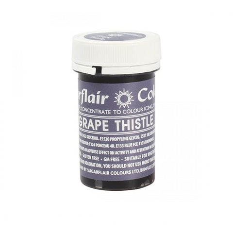 Sugarflair Spectral Paste Colour - Grape Thistle 25g []