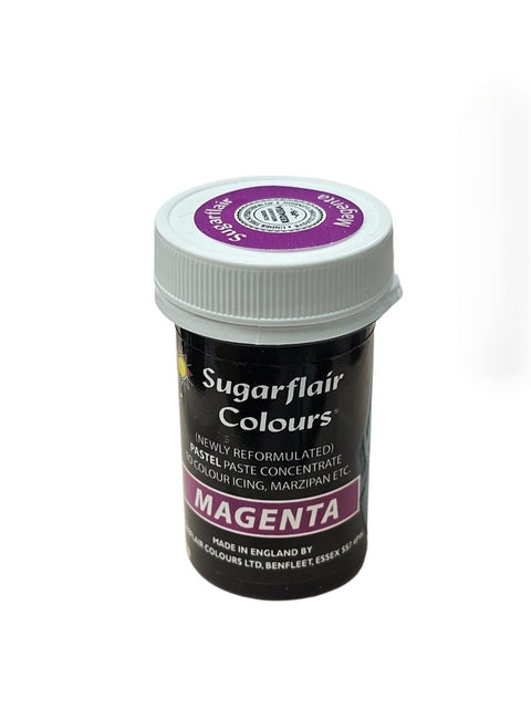 Sugarflair Pastel Paste Colour - Magenta 25g