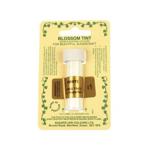 Sugarflair Blossom Tint Dusting Colour - White 7ml []