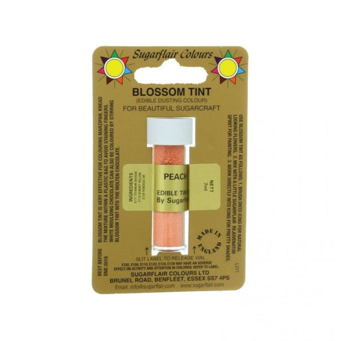 Sugarflair Blossom Tint Dusting Colour - Peach 7ml []