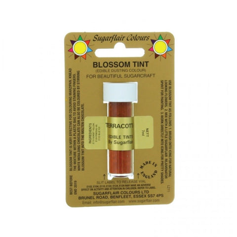 Sugarflair Blossom Tint Dusting Colour - Terracotta 7ml []