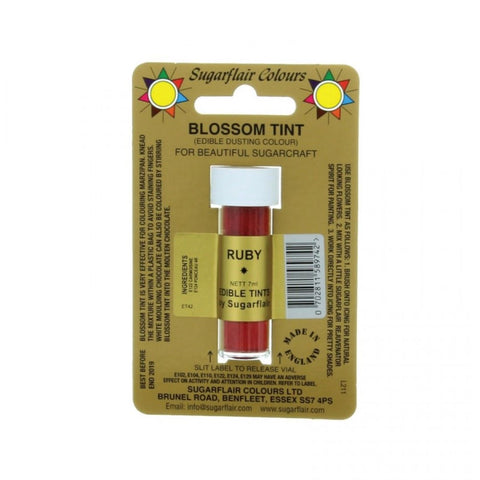 Sugarflair Blossom Tint Dusting Colour - Ruby 7ml []