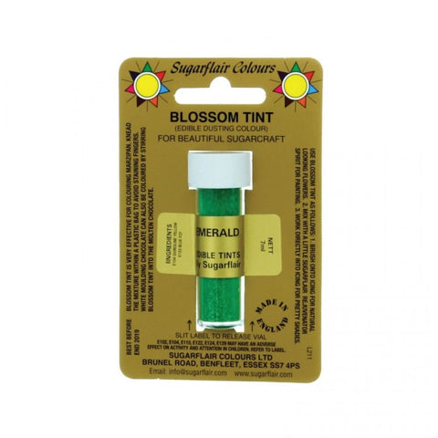 Sugarflair Blossom Tint Dusting Colour - Emerald 7ml []