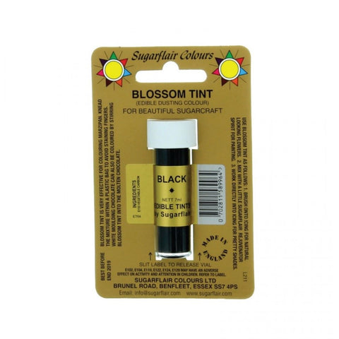 Sugarflair Blossom Tint Dusting Colour - Black 7ml []