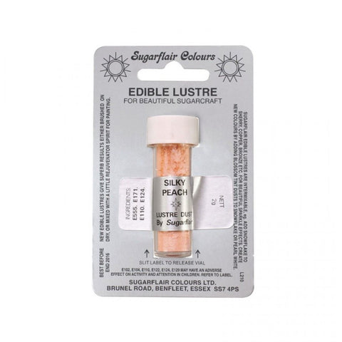 Sugarflair Edible Lustre - Silky Peach 2g []