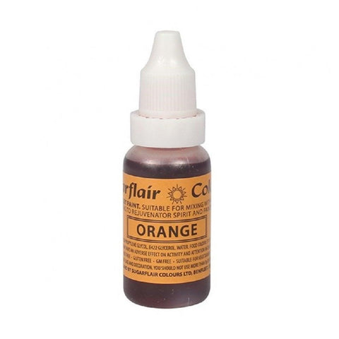 Sugarflair Edible Droplet Paint - Orange 14ml []