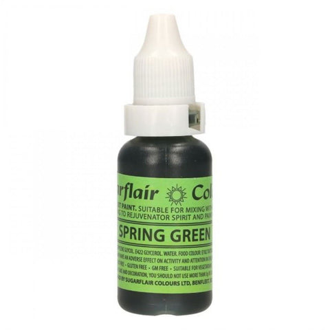 Sugarflair Edible Droplet Paint - Spring Green 14ml []