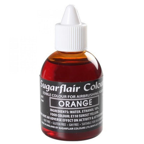 Sugarflair Airbrush - Orange 60ml []