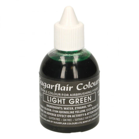 Sugarflair Spectral Paste Light Green 60ml  – Vibrant, Highly Concentrated Gel Food Colouring for Cake Decorating | Perfect for Buttercream, Fondant, Chocolate  |Vegan-Friendly