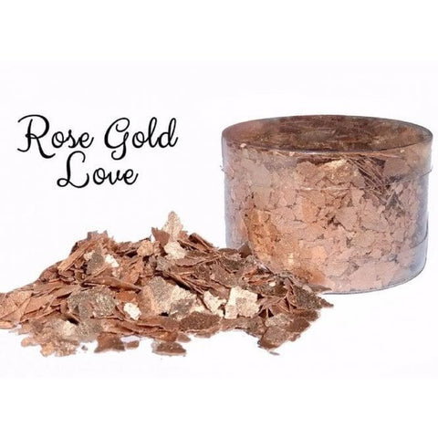 Crystal Candy Cake Flakes - Rose Gold Love 6g