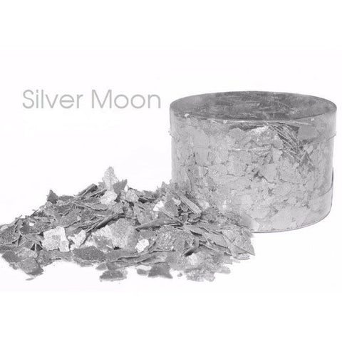 Crystal Candy Cake Flakes - Silver Moon 6g