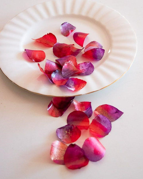 Crystal Candy Rose Petals - Red & Purple 10g