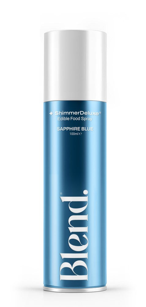 ShimmerDeluxe® Edible Metallic Spray - Sapphire Blue (100ml)