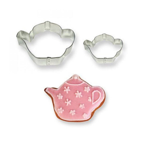 Cookies & Cake Teapot Cutters (Set/2) []