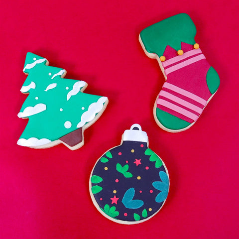 Festive Cookie Cutter Set of 3