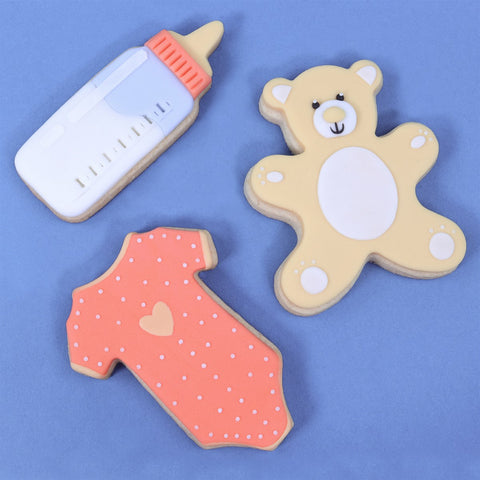 New Baby Cookie Cutter Set of 3