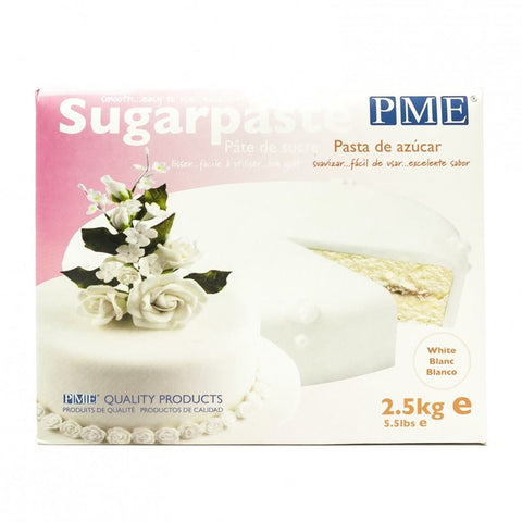 PME White Sugar Paste 2.5kg []