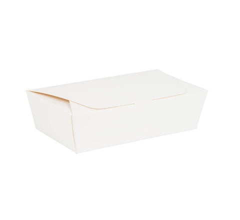 Gloss White Ballotin Box holds 2 (PACK OF 10)pieces