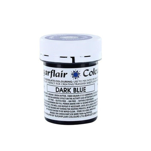 Sugarflair Chocolate Colour 35g - DARK BLUE