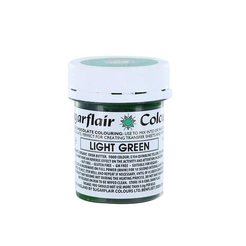 Sugarflair Chocolate Colour 35g -  LIGHT GREEN