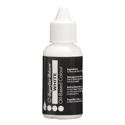 Sugarflair Oil Based Colour 30ml - White