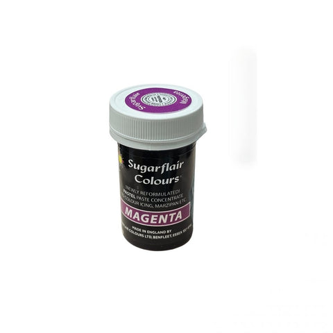 Sugarflair Pastel Paste Colour - Magenta 25g