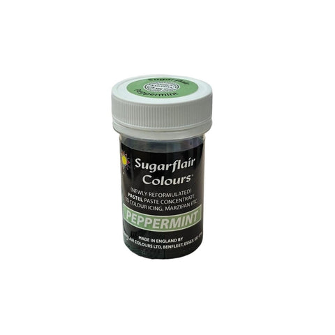 Sugarflair Pastel Paste Colour - Peppermint 25g []