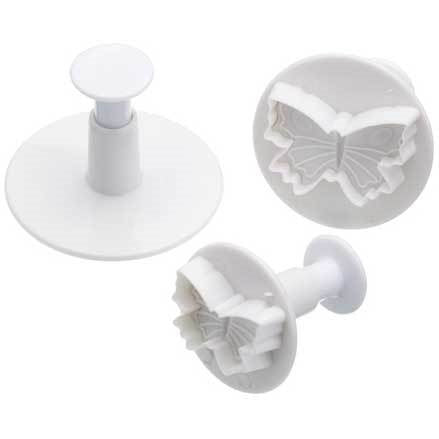 Butterfly Plunger Cutter Veined Set []