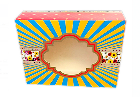 6x4x1.5" Sweet Mithai Box FOR 6PCS - 1x10