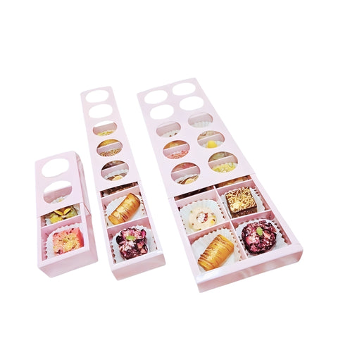 Small Sweet / Treat Box, Holds 5 - White