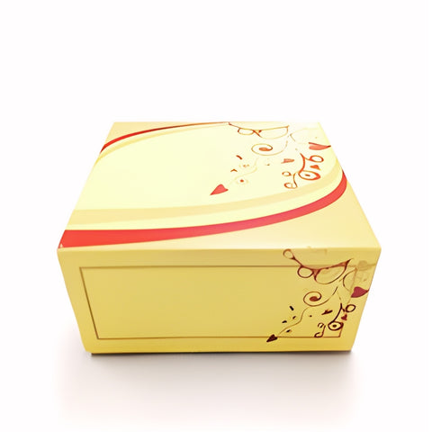 4x4x2" Sweet Box, Pack of 10 - Cream