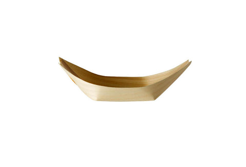135mm (Wooden) Food Boats Qty:50