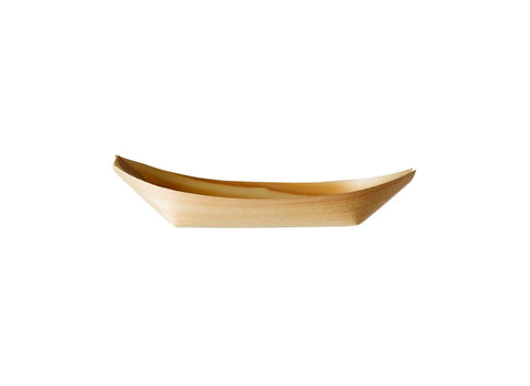 240mm (Wooden) Food Boats Qty:50