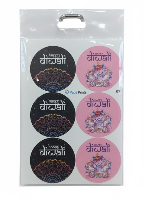 Diwali Stickers (Pack of 6)