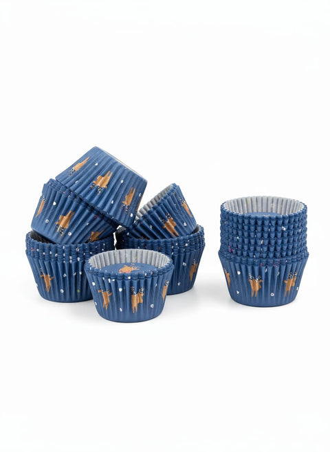 Mini Reindeer Baking Cups, Pack of 100
